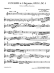 CRUSELL:CONCERTO FOR CLARINET OP.1NO.1 CLARINET AND PIANO
