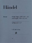HANDEL:SIX FUGUES HWV605-610 AND FUGUES HWV 611,612 FOR PIANO
