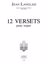 LANGLAIS:12 VERSETS POUR ORGUE