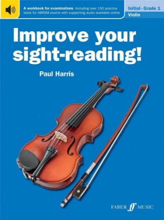 HARRIS:IMPROVE YOUR SIGHT-READING! VIOLIN INITIAL- GRADE 1 +AUDIO ACCESS