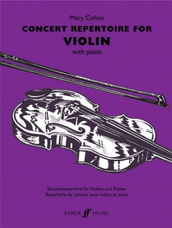 COHEN:CONCERT REPERTOIRE FOR VIOLIN AND PIANO