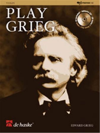 PLAY GRIEG FOR VIOLIN PLAY ALONG +CD