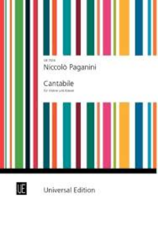 PAGANINI:CANTABILE VIOLIN AND PIANO