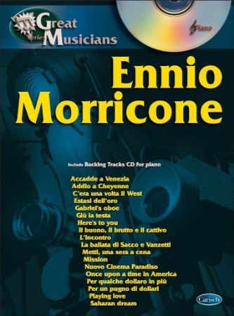 MORRICONE GREAT MUSICIANS +CD