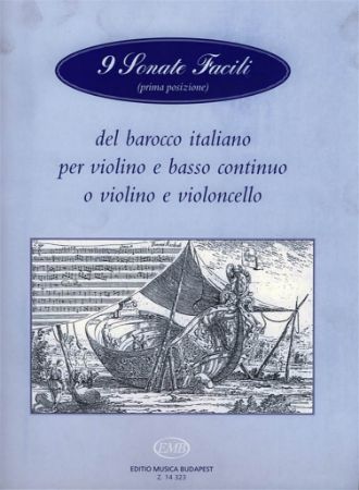 9 SONATE FACILI DEL BAROCCO ITALIANO VIOLIN AND CELLO
