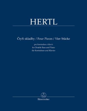 HERTL:FOUR PIECES FOR DOUBLE BASS AND PIANO