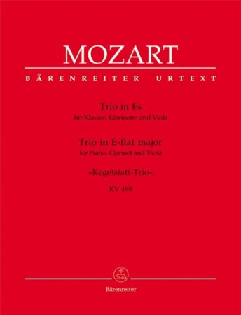 MOZART:TRIO IN ES KV498 "KEGELSTATT-TRIO"