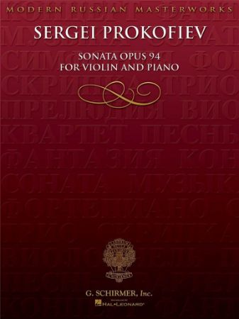 PROKOFIEV:SONATA OP.94 NO.2  FOR VIOLIN AND PIANO