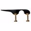 PODBRADNIK ZA VIOLINO GUARNERI EBONY - HILL MODEL - GOLD