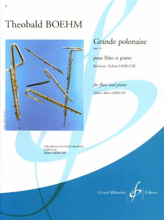 BOEHM:GRANDE POLONAISE OP.16 FOR FLUTE AND PIANO