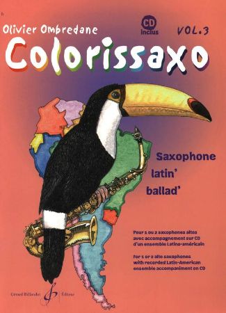 OMBREDANE:COLORISSAXO 3 +CD