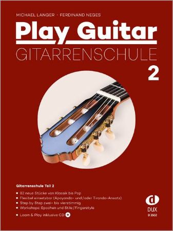 LANGER:PLAY GUITAR 2 GITARRENSCHULE +AUDIO ACCESS