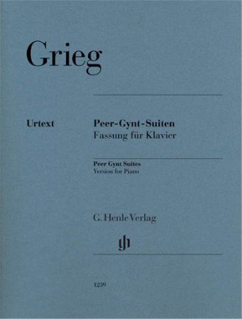 GRIEG:PEER GYNT SUITES FOR PIANO
