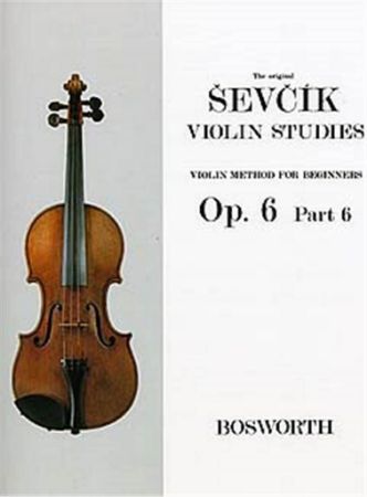 ŠEVČIK:VIOLIN STUDIES E OP.6 PART 6