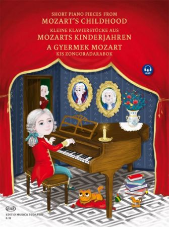 MOZART:MOZART'S CHILDHOOD SHORT PIANO PIECES