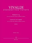 VIVALDI:CONCERTO FOR TWO VIOLONCELLOS,STRINGS AND BASSO CON.RV531 G-MOLL SCORE