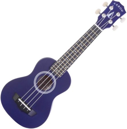 ARROW sopran ukulele PB10 blue w/bag