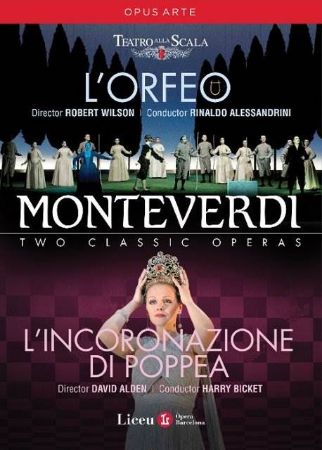 MONTEVERDI:L'INCORONAZIONE DI POPEA/L'ORFEO/ 2DVD