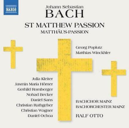 BACH J.S.:ST MATTHEW PASSION /RALF OTTO 3CD