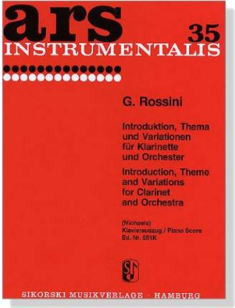 ROSSINI:INTRODUCTION,THEME AND VARIATIONS