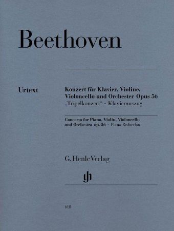 BEETHOVEN:CONCERTO FOR PIANO,VIOLIN AND CELLO "TRIPLKONZERT" OP.56
