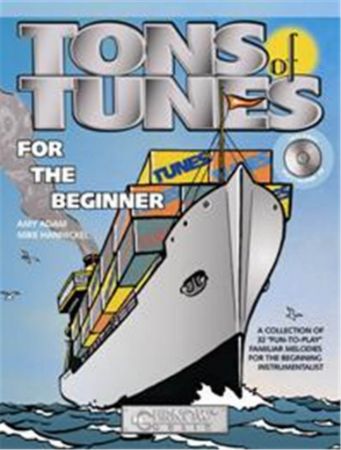 ADAM/HANNICKEL:TONS OF TUNES F HORN FOR THE BEGINNER  +CD