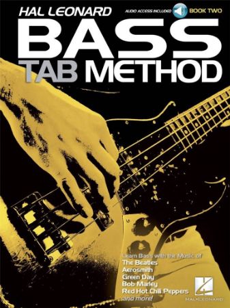 HAL LEONARD BASS TAB METHOD BOOK 2 + AUDIO ACCESS