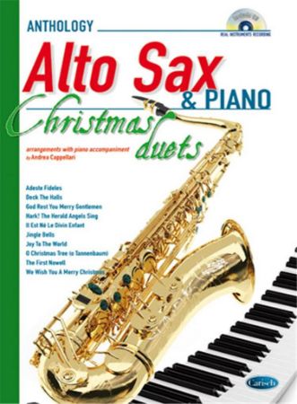ANTHOLOGY CHRISTMAS DUETS ALTO SAX & PIANO +CD
