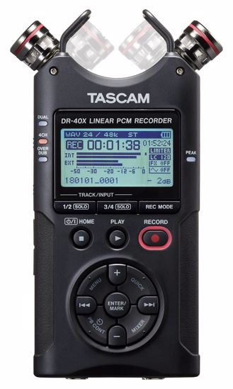 TASCAM audio snemalnik DR-40X