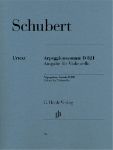 SCHUBERT:ARPEGGIONESONATE D821 CELLO AND PIANO