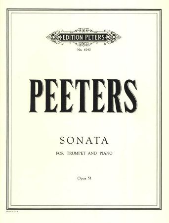 PEETERS:SONATA OP.51 TRUMPET AND PIANO