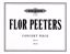 PEETERS:CONCERT PIECE OP.52a FOR ORGAN