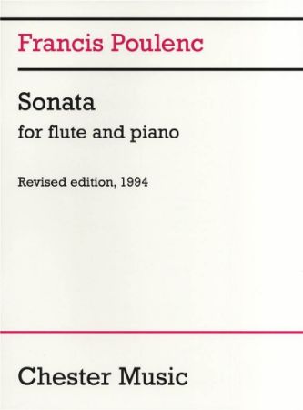 POULENC:SONATA FLUTE AND PIANO