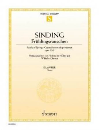 SINDING:RUSTLE OF SPRING OP.32/3 PIANO