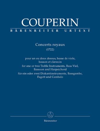 COUPERIN:FOR ONE OR TWO TREBLE INSTRUMENTS,BASS VIOL,BASSOON AND HARPSICHORD