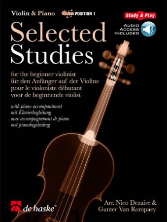 DEZAIRE & ROMPAEY:SELECTED STUDIES + AUDIO ACCESS VIOLIN AND PIANO
