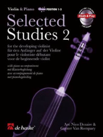 DEZAIRE & ROMPAEY:SELECTED STUDIES VOL.2 + 2CD VIOLIN AND PIANO