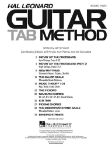 HAL LEONARD GUITAR TAB METHOD BOOK 2 + AUDIO ACCESS