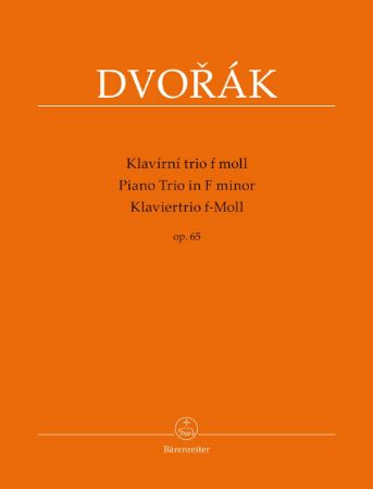 DVORAK:PIANO TRIO F-MOLL OP.65