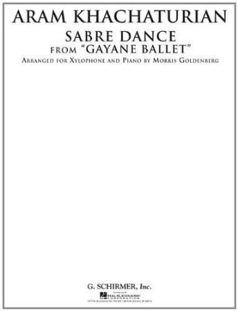 KHACHATURIAN:SABRE DANCE FROM "GAYANE BALLET" FOR XYLOPHONE AND PIANO