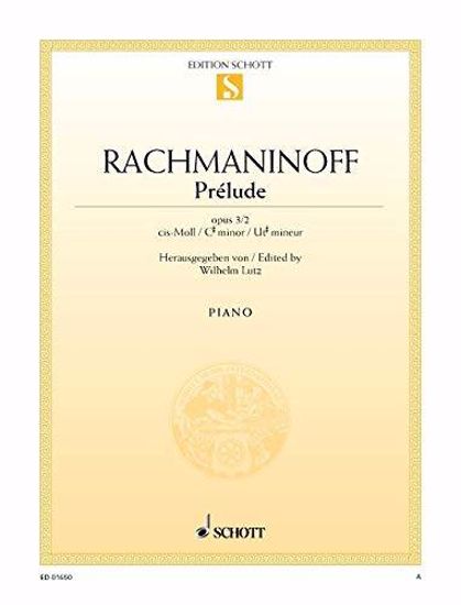 RACHMANINOFF:PRELUDE OP.3/2 CIS-MOLL PIANO