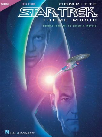 COMPLETE STAR TREK THEME FROM ALL TV & MOVIES EASY PIANO 2ND EDITION
