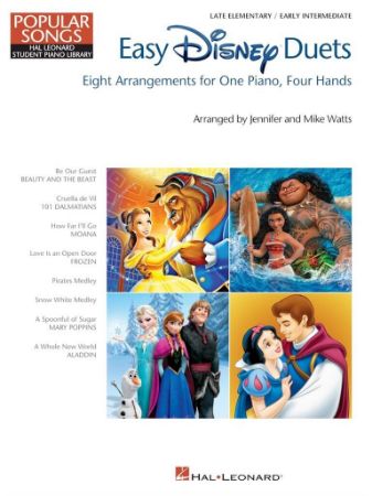 EASY DISNEY DUETS 4 HANDS LATE ELEMENTARY