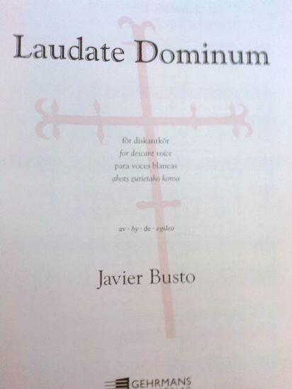 BUSTO:LAUDATE DOMINUM DESCANT VOICE