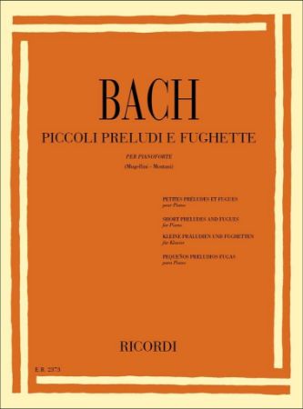 BACH J.S.:PICCOLI PRELUDI E FUGHETTE (MUGELLINI)