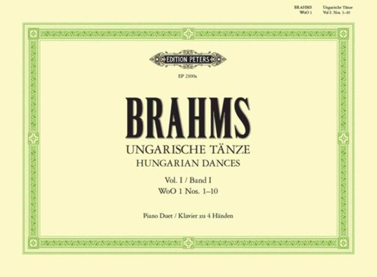 BRAHMS:HUNGARIAN DANCES WoO 1 NO.1-10 4 HANDS