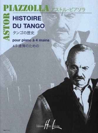 PIAZZOLLA:HISTOIRE DU TANGO 4MAINS