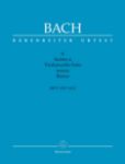 BACH J.S.:6 SUITES A VIOLONCELLO SOLO SENZA BASSO BWV 1007-1012