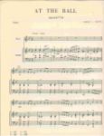 BUCHTEL:AT THE BALL TRUMPET OR BARITON WITH PIANO