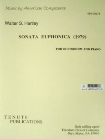 HARTLEY:SONATA EUPHONICA FOR EUPHONIUM AND PIANO
